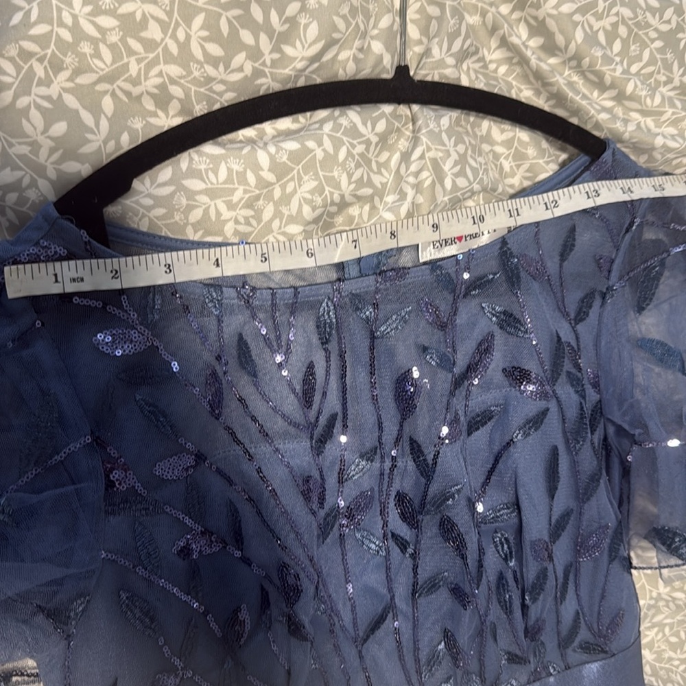 Ever Pretty Blue Evening Gown - Picture 4 of 8